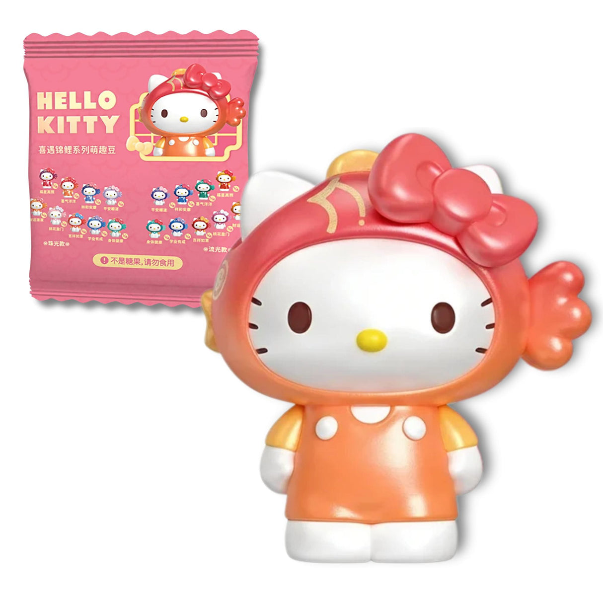 Sanrio - Blind Box Bean Hello Kitty Lucky Koi Series
