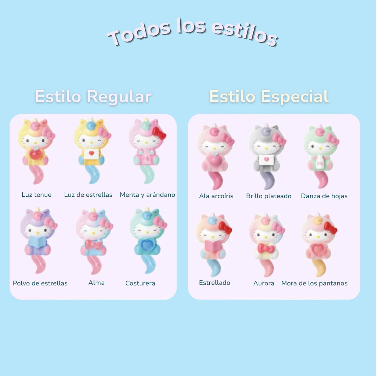Sanrio - Blind Box Bean Hello Kitty Style Fantasy Encounter Series
