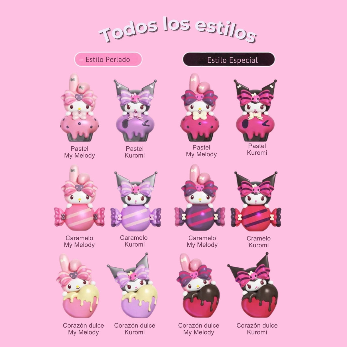 Sanrio - Blind Box Bean My Melody & Kuromi Sweetheart's Secret Promise Series