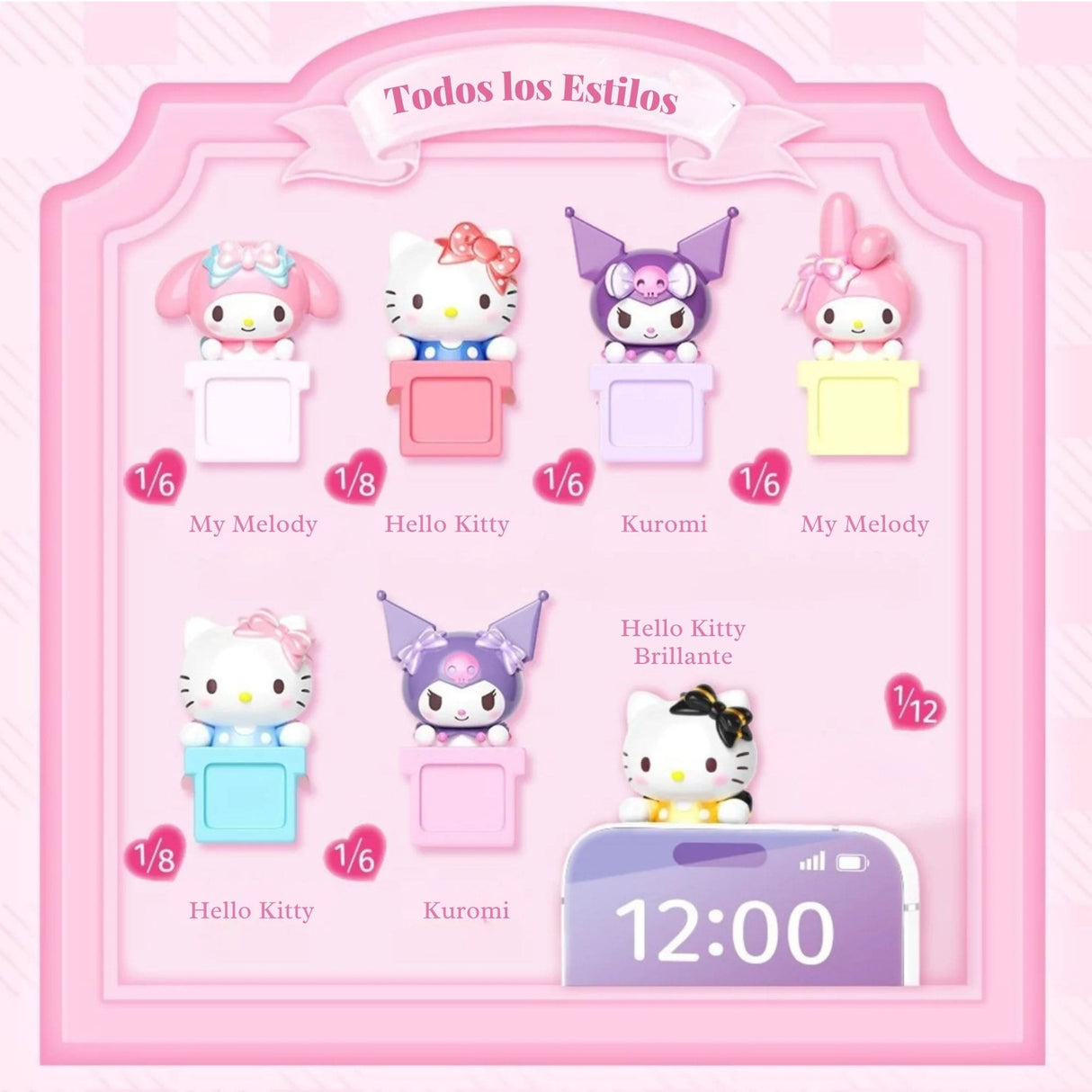 Sanrio - Blind Box Bean Sanrio Characters Bow Sweetheart Series