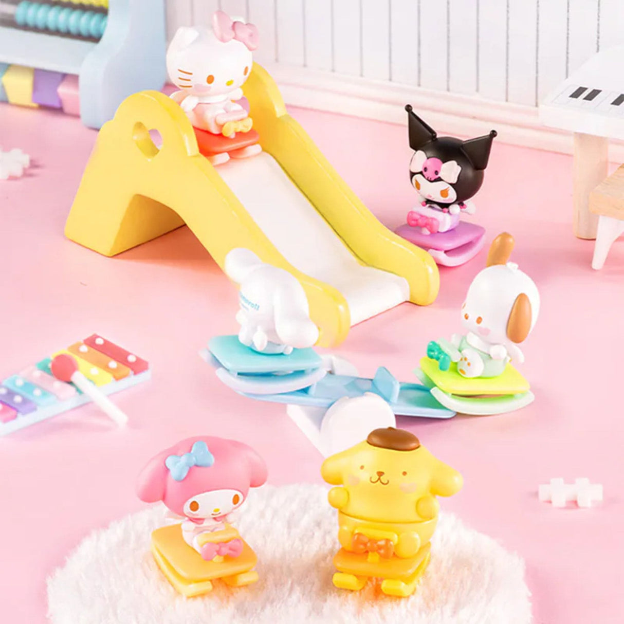 Sanrio - Blind Box Bean Sanrio Characters Childlike Swing Series