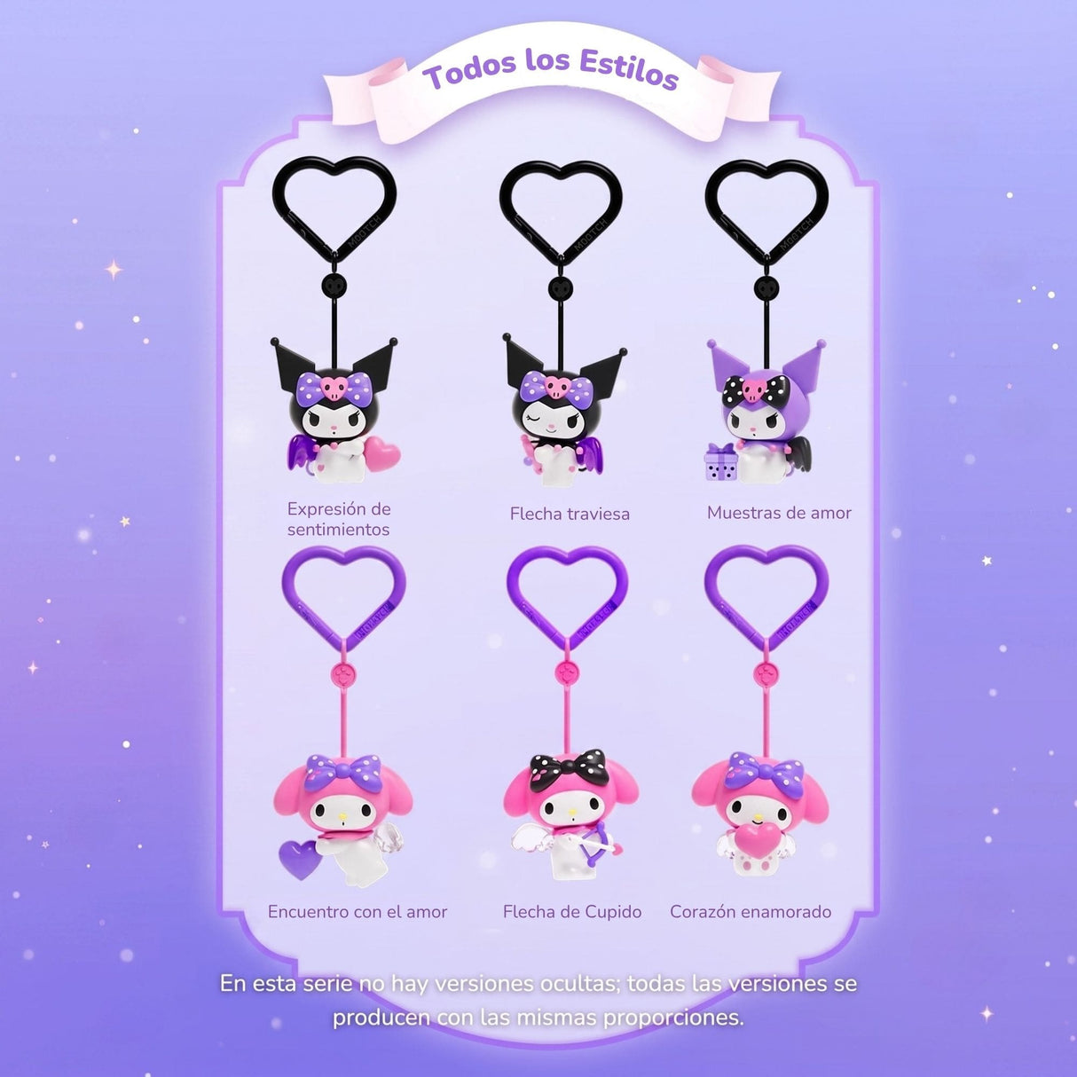 Sanrio - Blind Box Live Toy Kuromi & My Melody Trainee Cupid Series