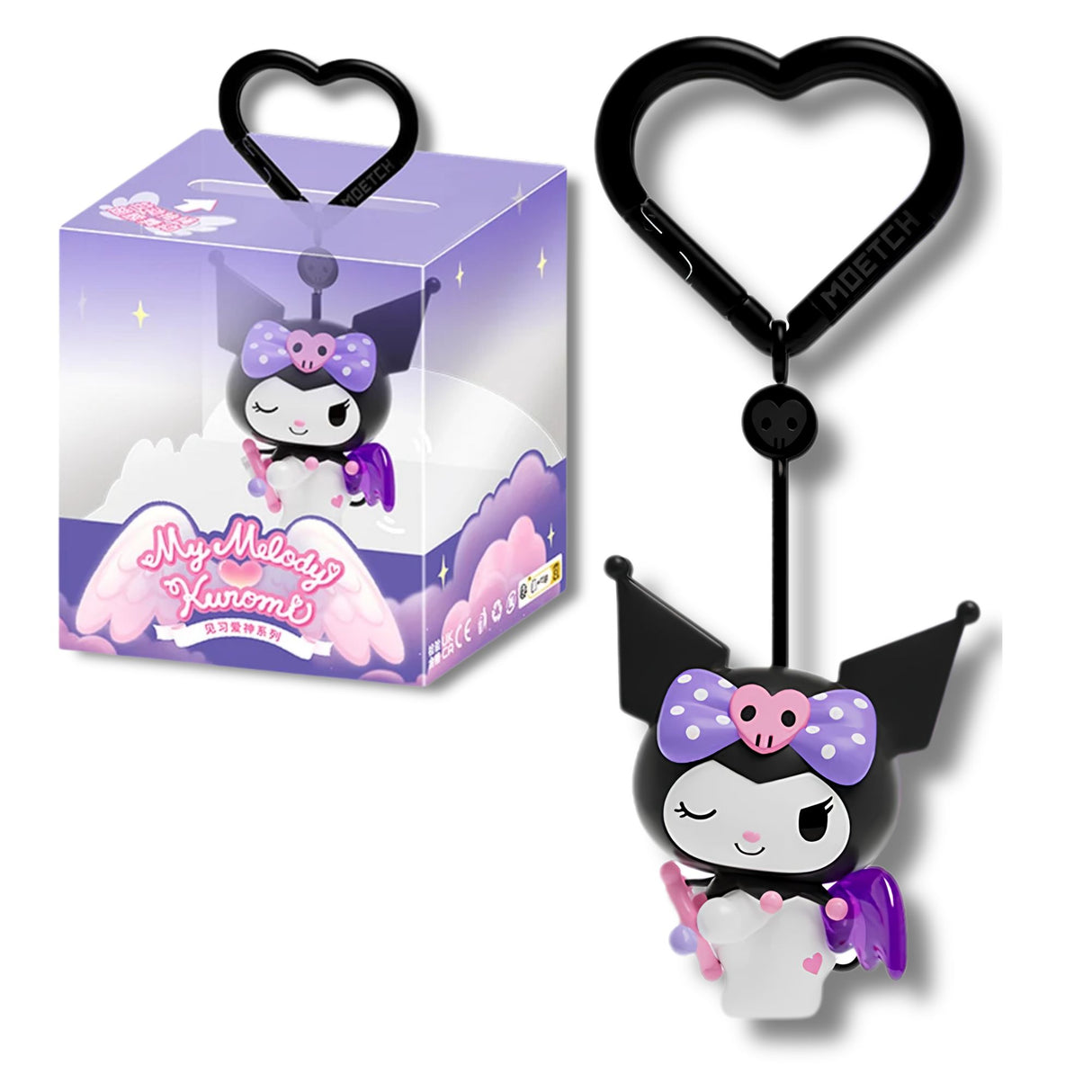 Sanrio - Blind Box Live Toy Kuromi & My Melody Trainee Cupid Series