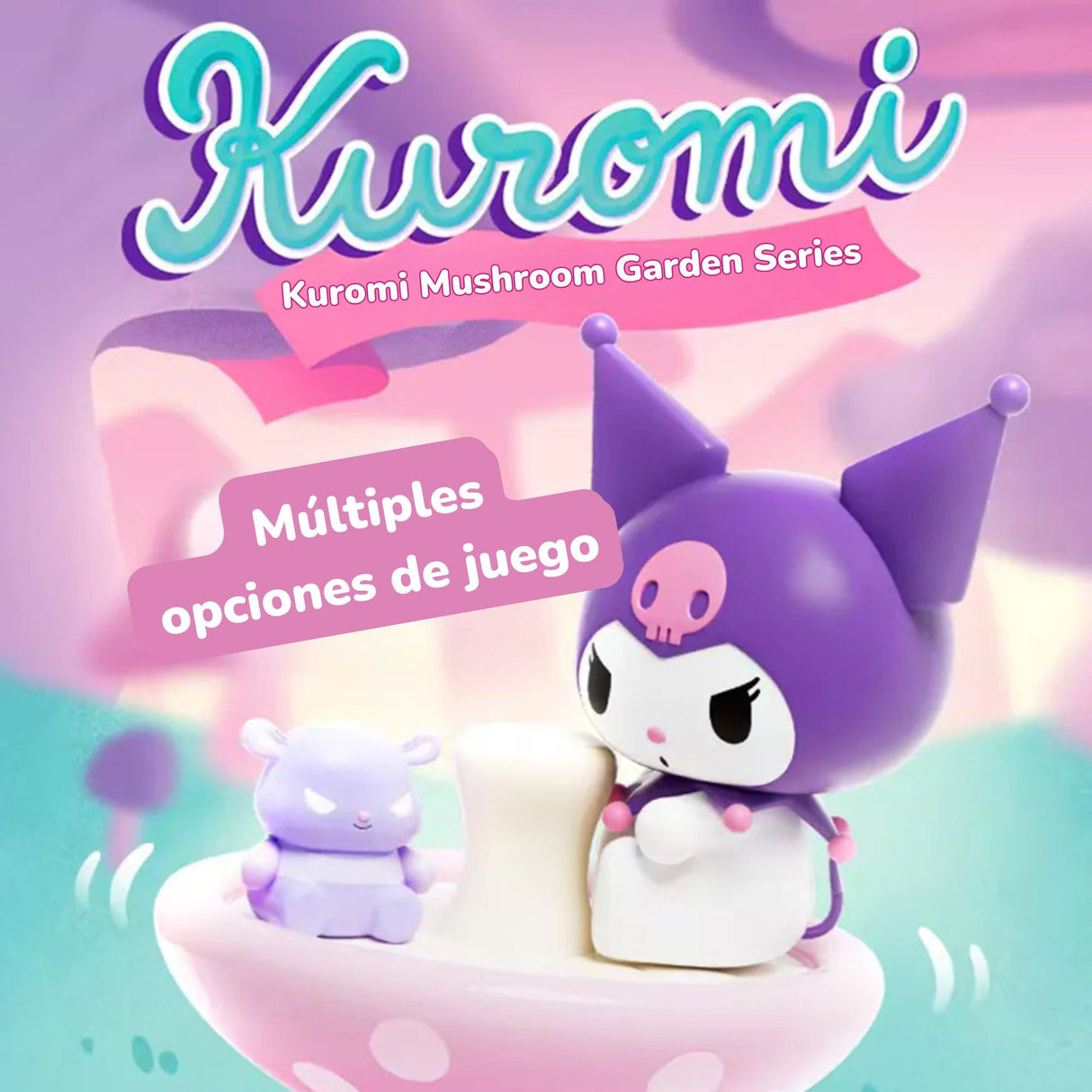 Sanrio - Blind Box Live Toy Kuromi Mushroom Garden Series