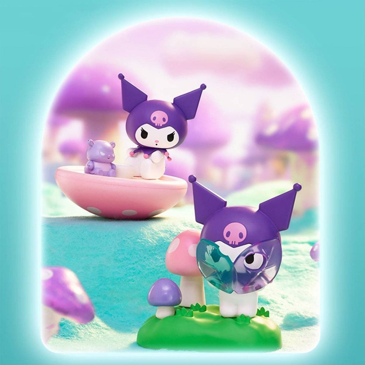Sanrio - Blind Box Live Toy Kuromi Mushroom Garden Series