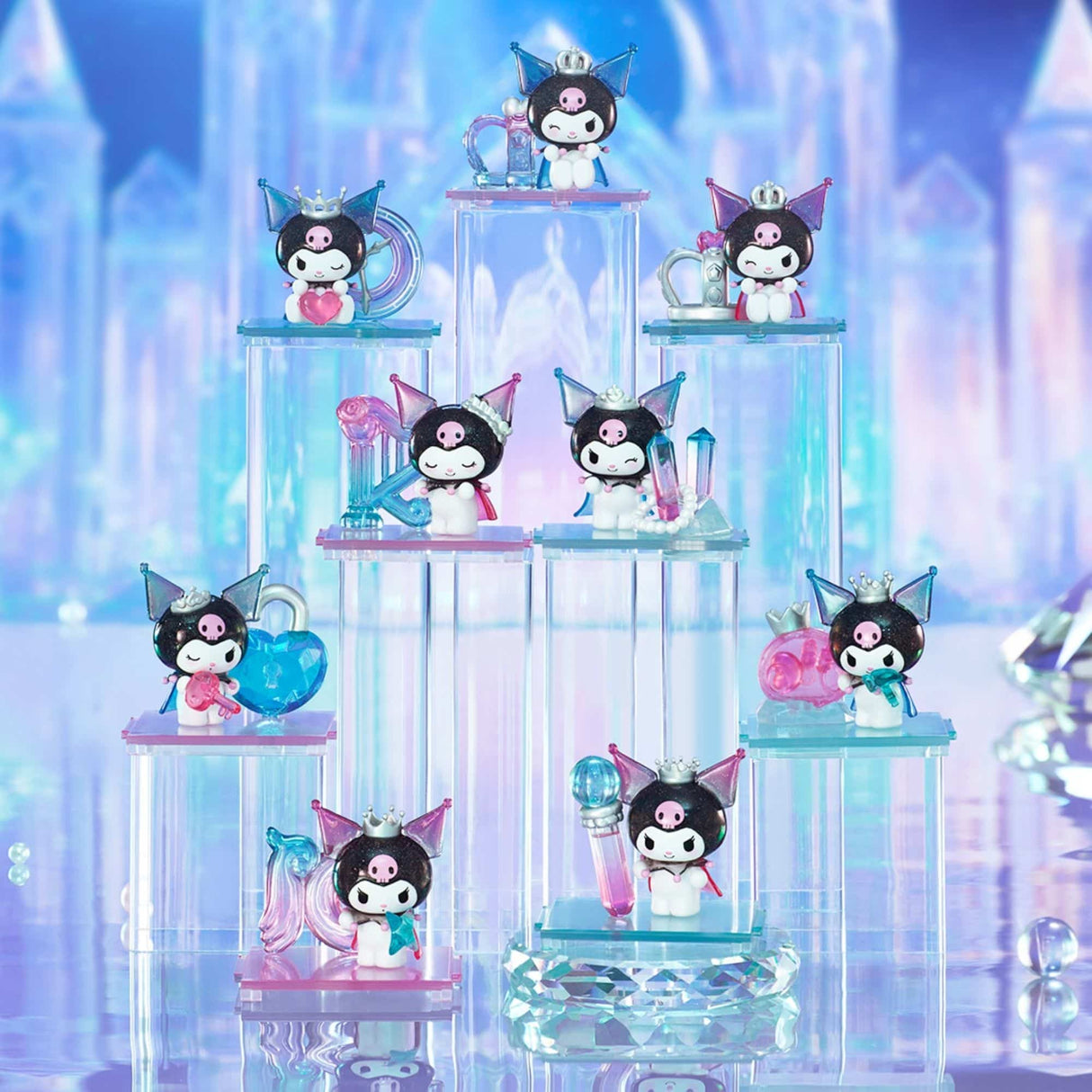 Sanrio - Blind Box Mini Box Kuromi Shimmering Crystal Palace