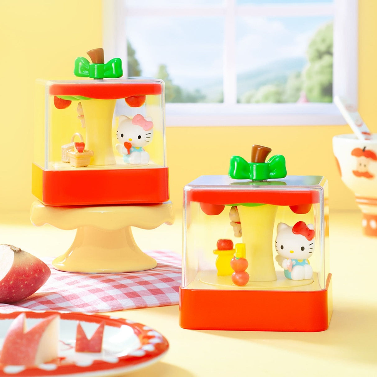Sanrio - Blind Box Mini Box Pro + Hello Kitty Apple Town Series