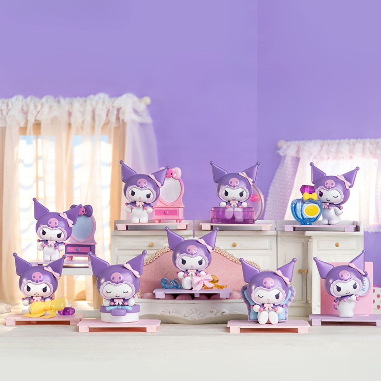 Sanrio - Blind Box Mini Box Pro Kuromi Home Dressing up Series