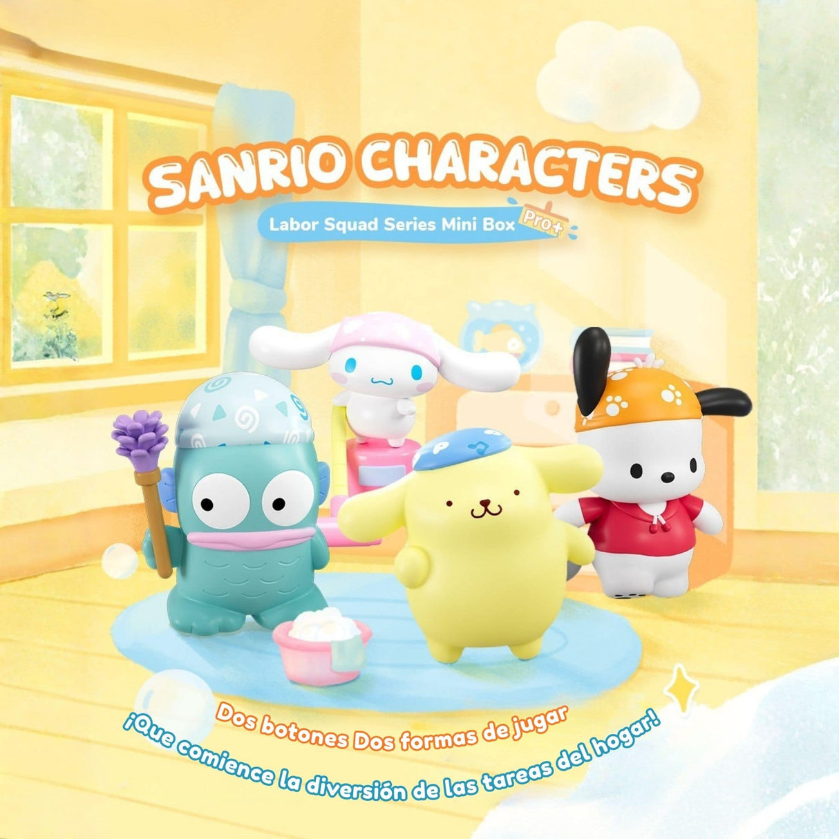 Sanrio - Blind Box Mini Box Pro + Labor Squad Series