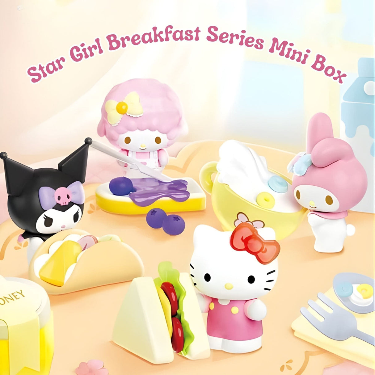 Sanrio - Blind Box Mini Box Star Girl Breakfast
