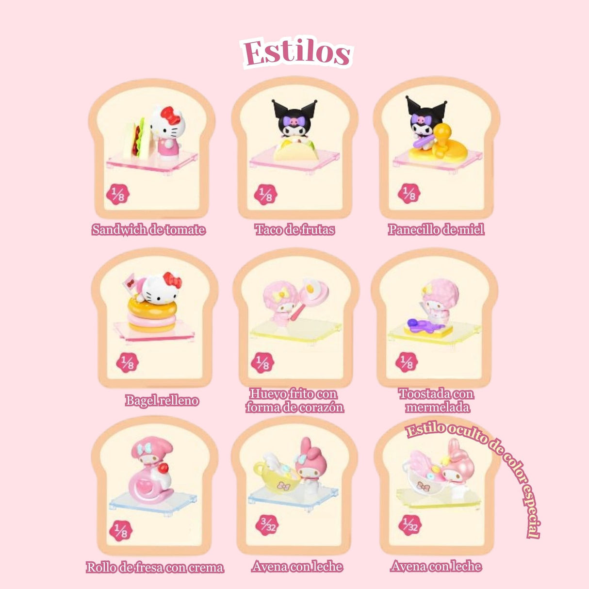 Sanrio - Blind Box Mini Box Star Girl Breakfast