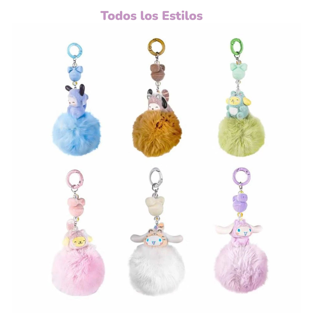 Sanrio - Blind Box Phone Chain Mini Sanrio Characters Doggie Friends Series