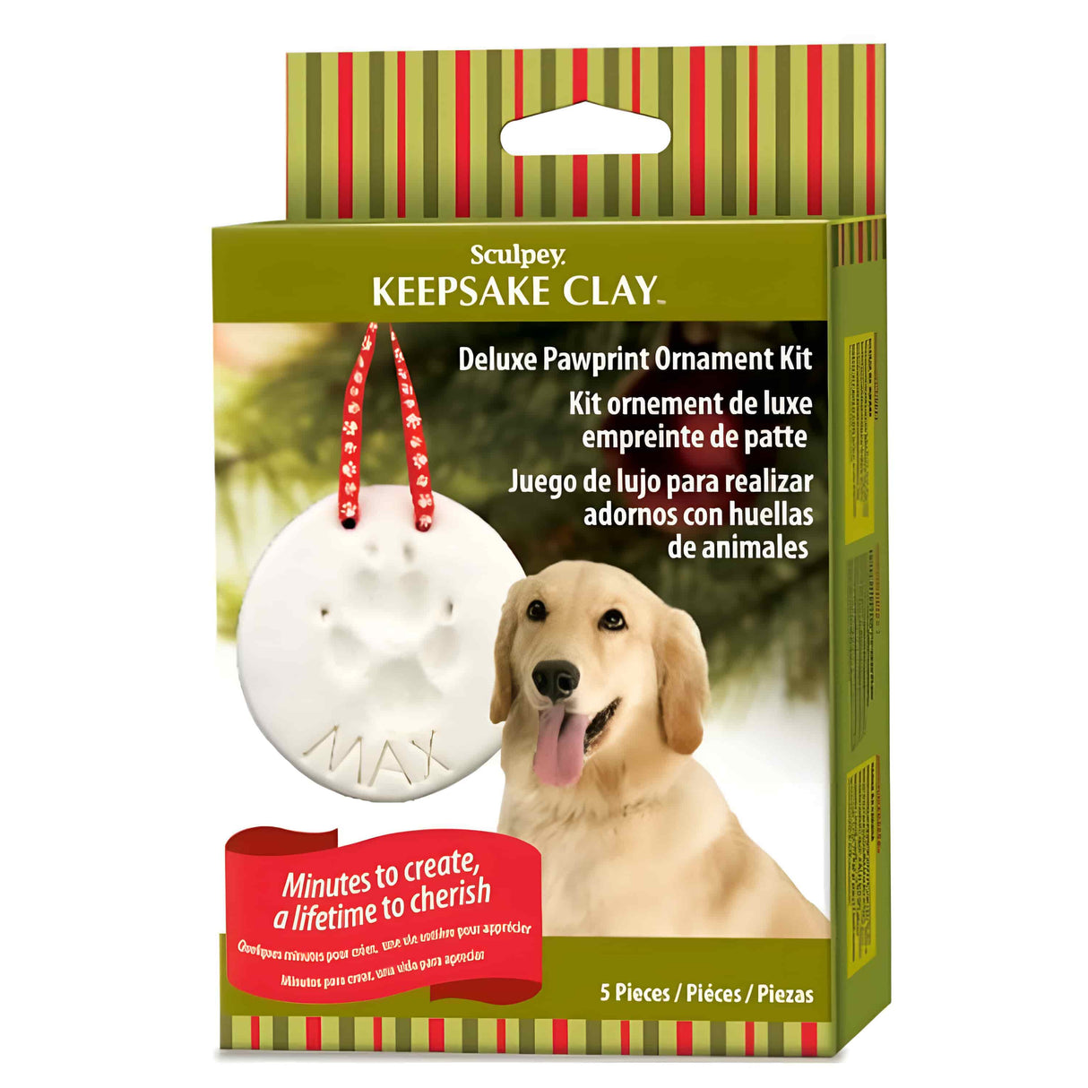 Sculpey Keepsake - Kit Arcilla Polimérica Adorno Huellas de Animales