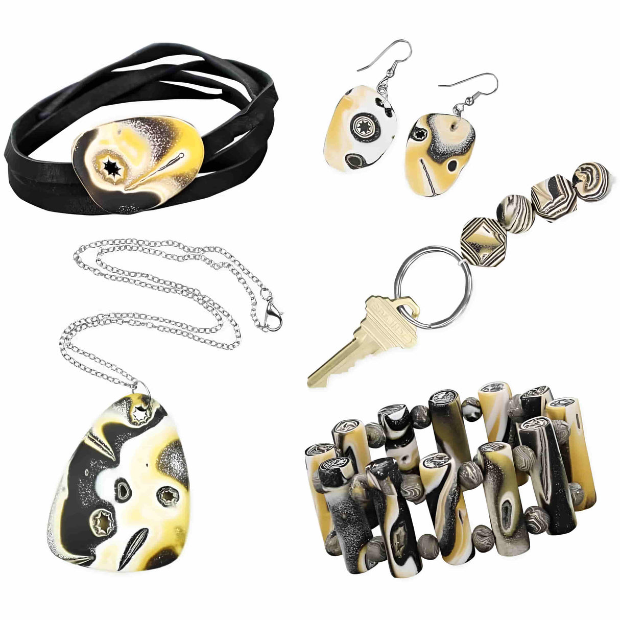 Sculpey - Kit Arcilla Polimérica Joyería Mokume Gane 23 Piezas