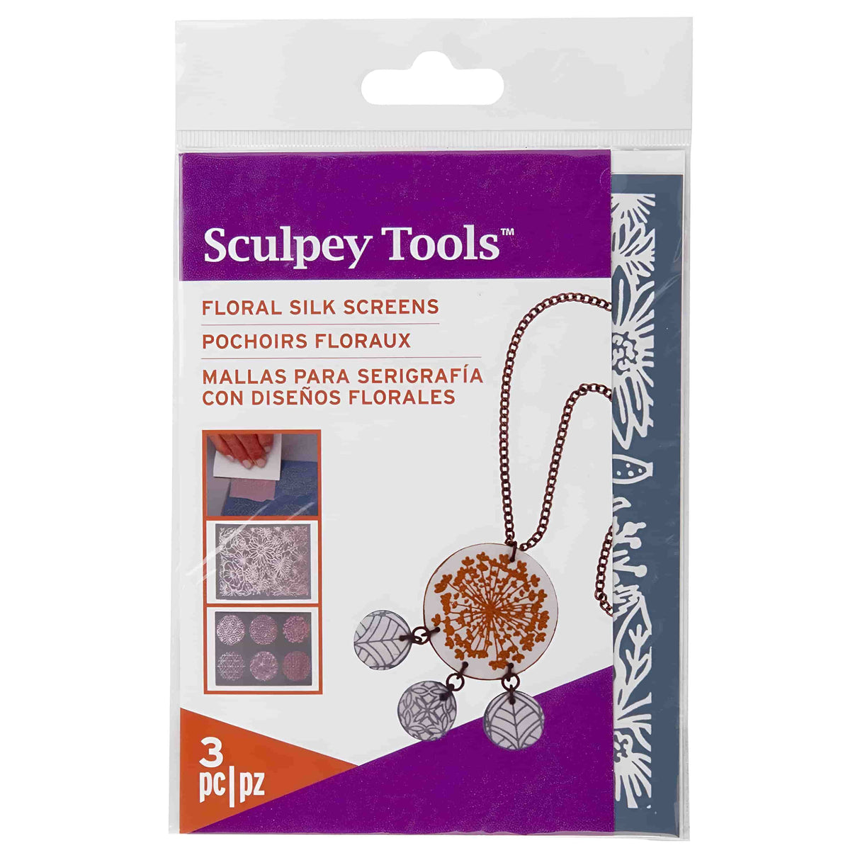 Sculpey Tools - Malla para Serigrafía para Arcilla Floral