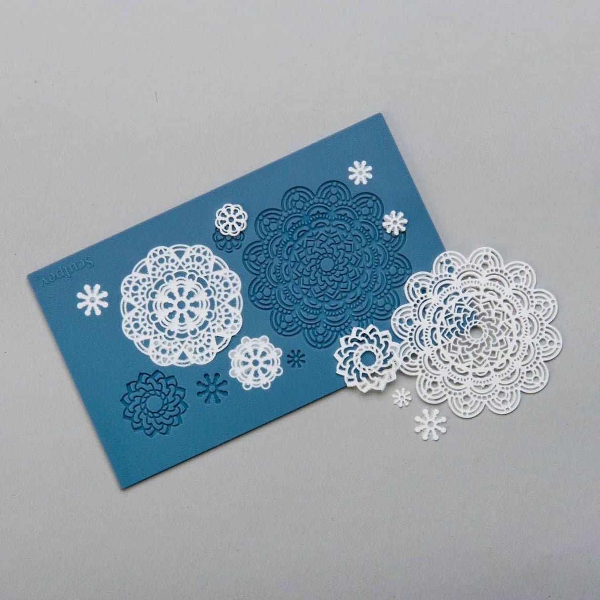 Sculpey Tools - Moldes para Arcilla Horneable de Silicona Mandala