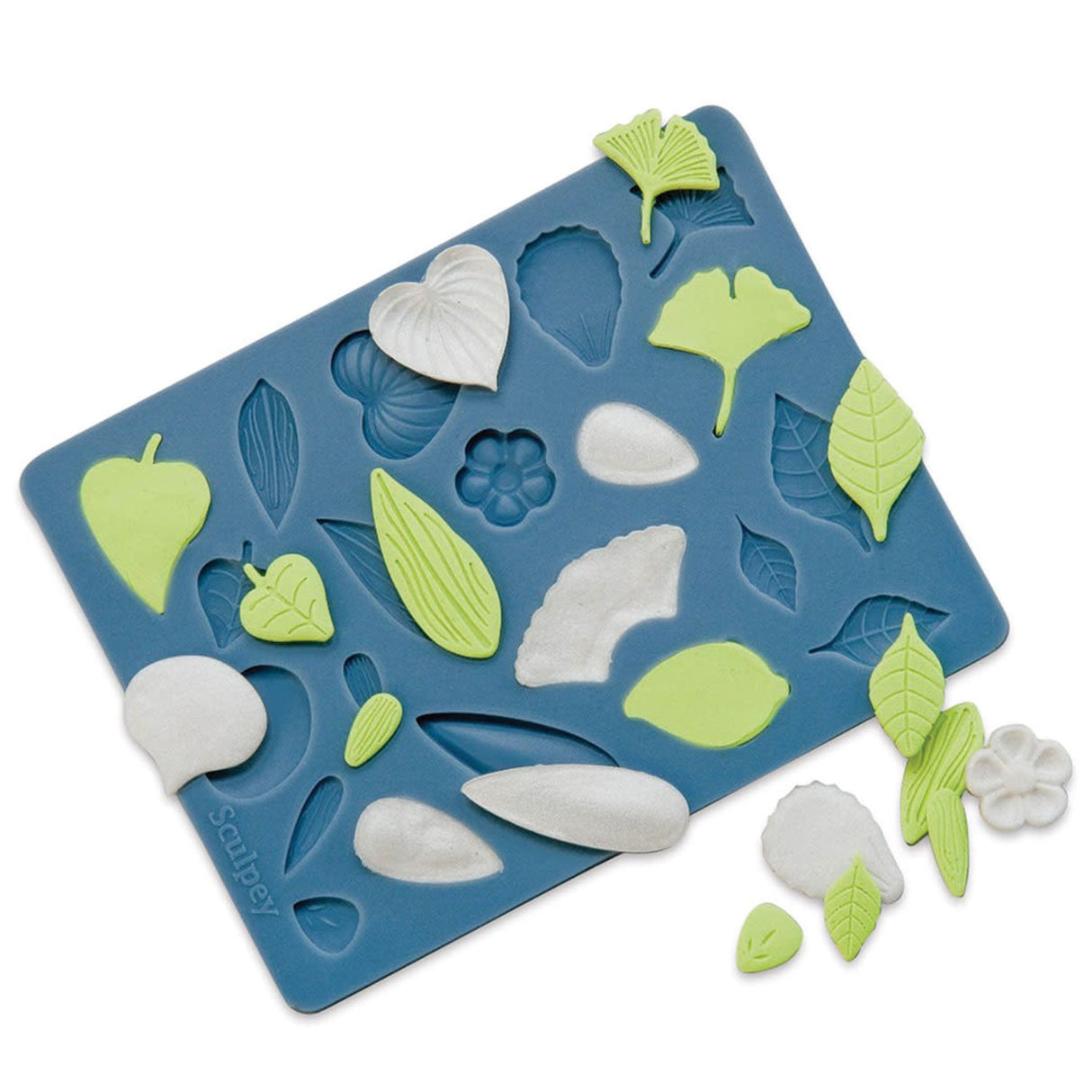 Sculpey Tools - Moldes para Arcilla Horneable de Silicona Flores