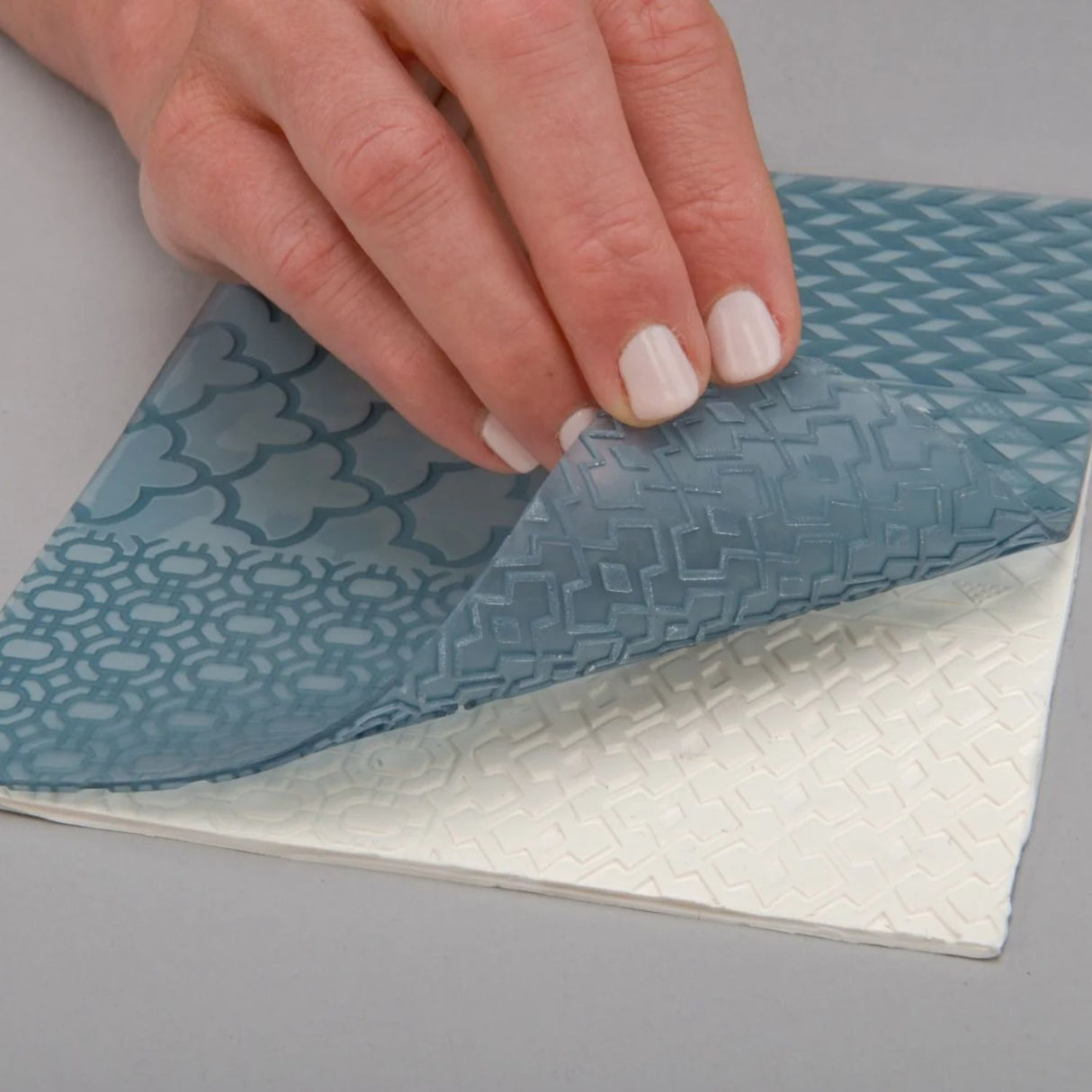 Sculpey Tools - Placa de Texturas para Arcilla Geométrico