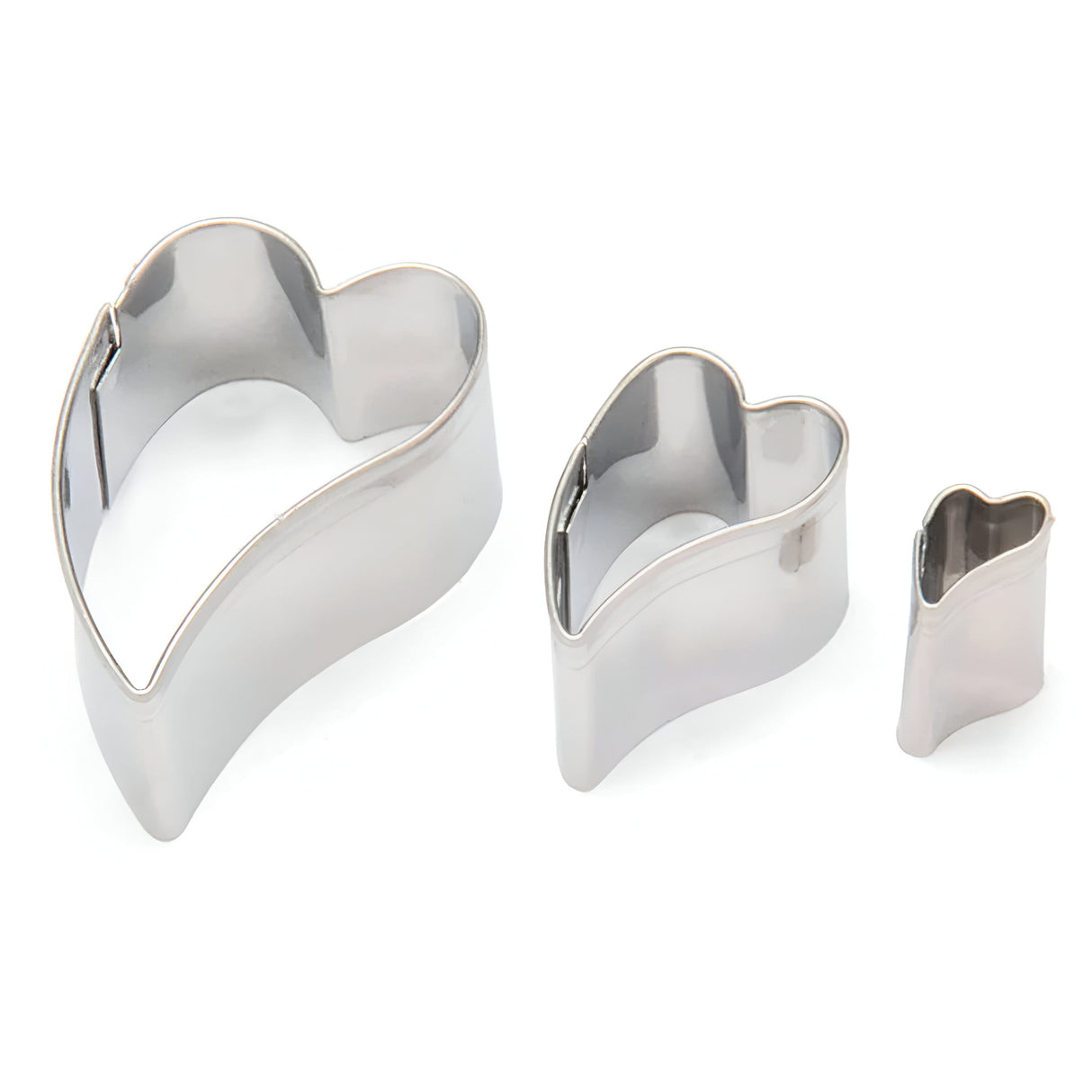 Sculpey Tools - Set 3 Herramientas Cortadores Corazón Irregular