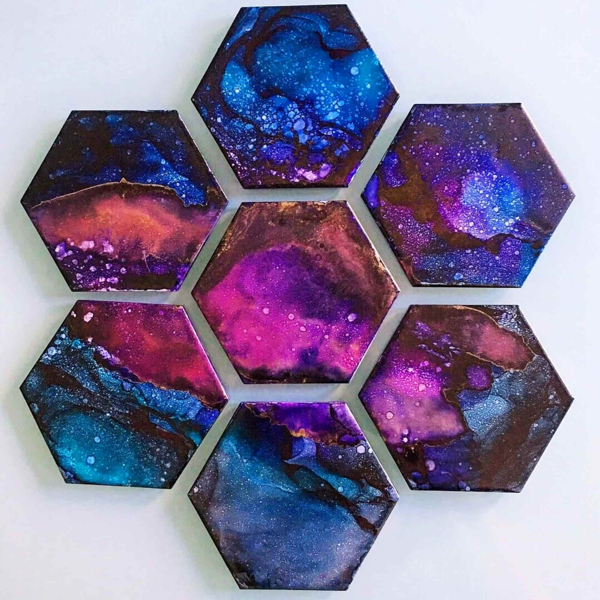 Sculpey Tools - Set 2 Cortadores de Arcilla Mosaico Hexagonal