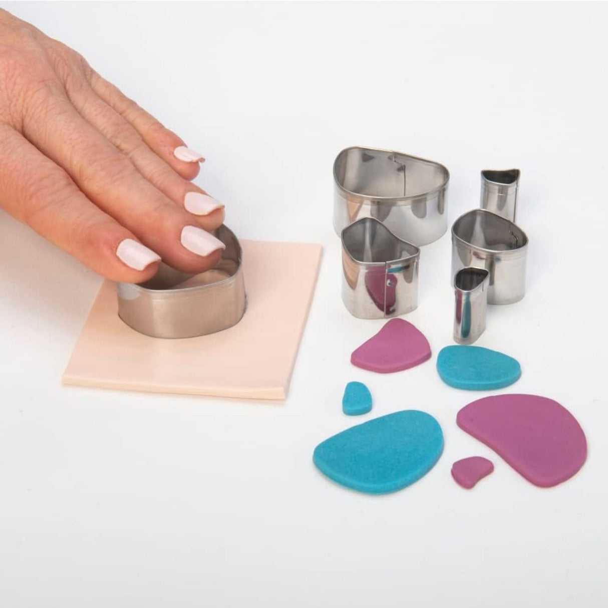 Sculpey Tools - Set 3 Cortadores de Arcilla Triángulo Irregular