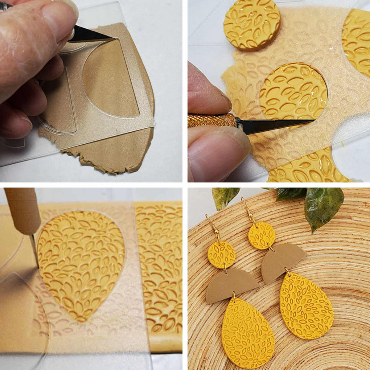 Sculpey Tools - Set 6 Plantillas de Diseño de Joyas Jewellery Design Template