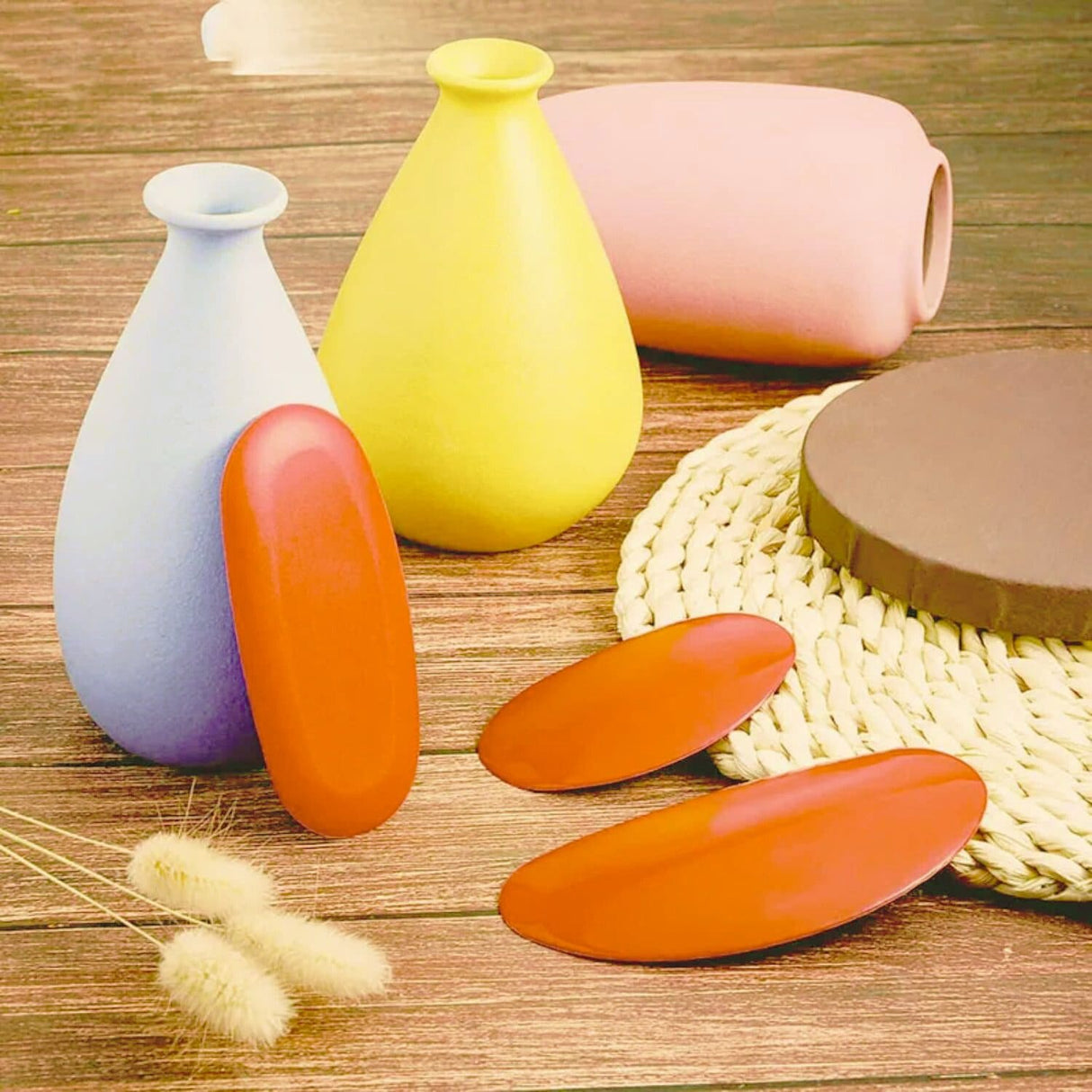 Set 3 Herramientas de Silicona (Ribs) para Modelado de Cerámica y Arcilla