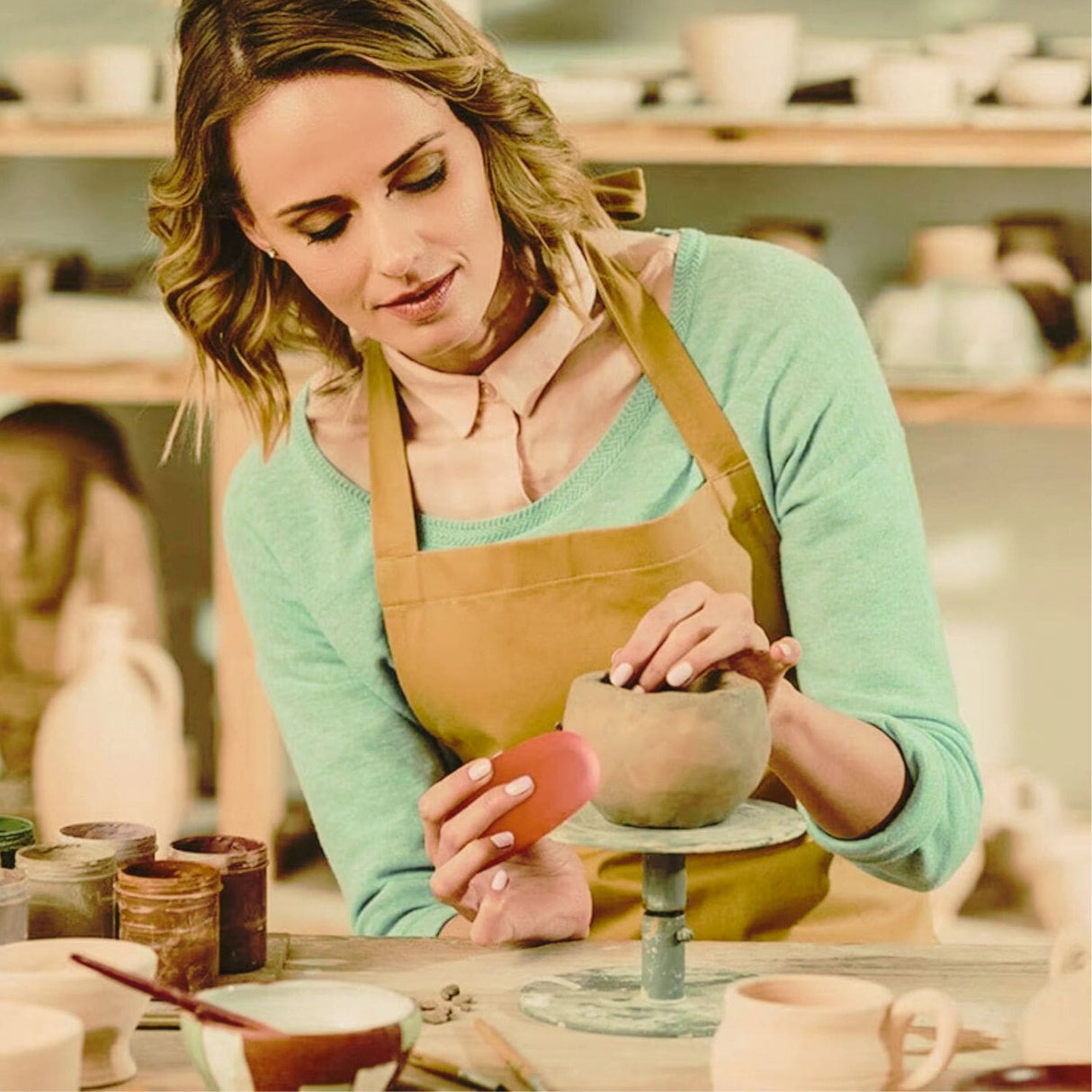 Set 3 Herramientas de Silicona (Ribs) para Modelado de Cerámica y Arcilla