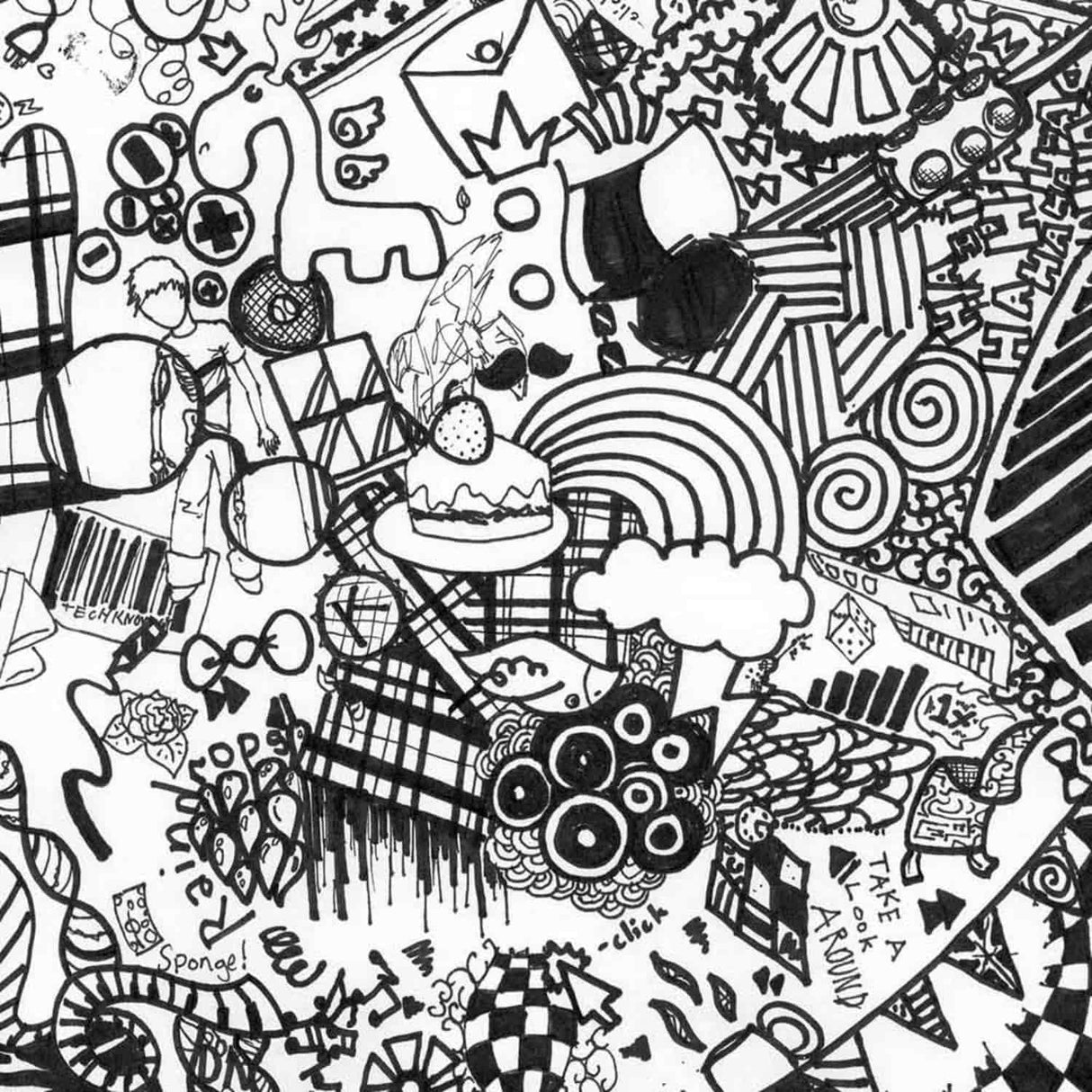 Sharpie - Pack 4 Marcadores Permanentes Punta Fina Negros