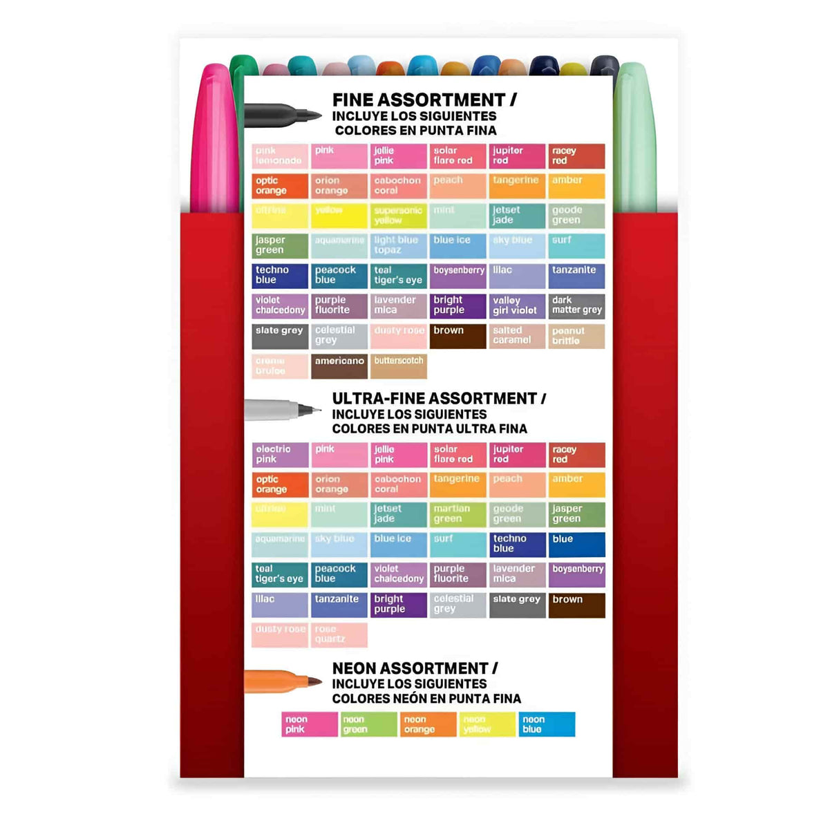 Sharpie - Set 115 Plumones Permanentes The Ultimate Collection