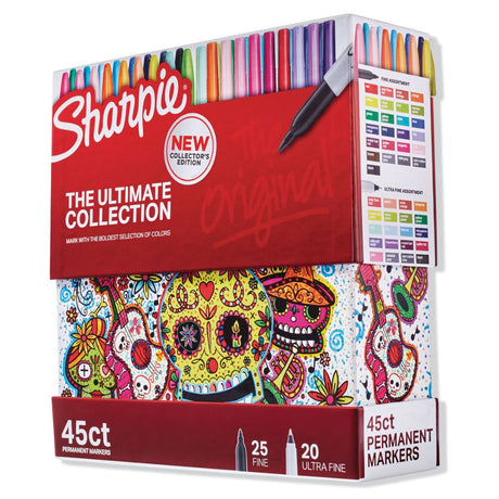 Sharpie - Set 45 Plumones Permanentes The Ultimate Collection