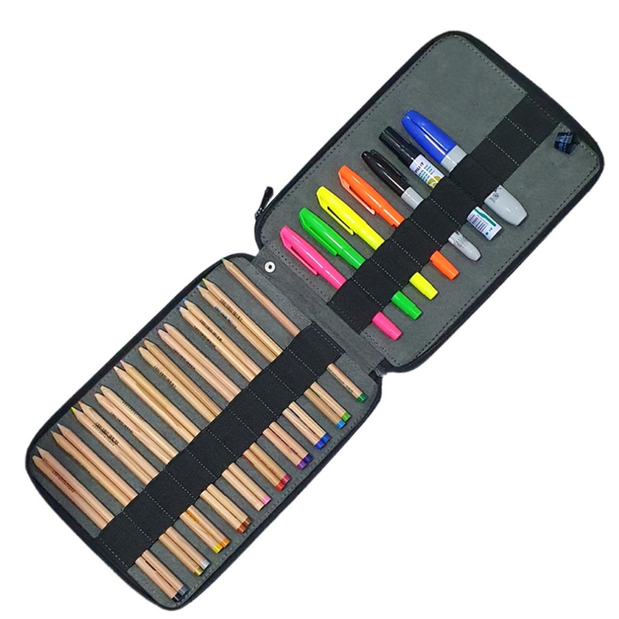 Speedball - Estuche para 120 Lápices con Cierre