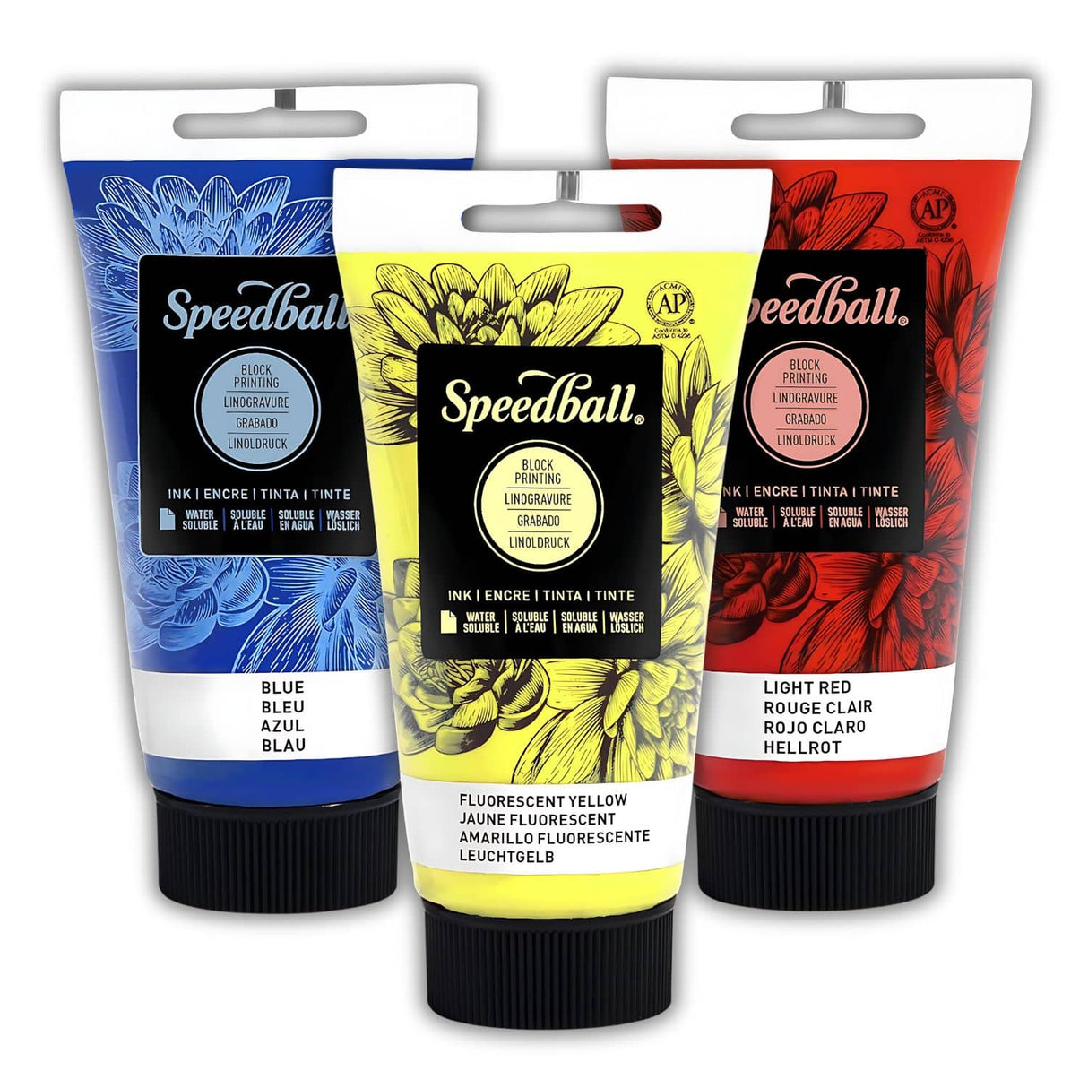 Speedball - Tinta para Xilografía Soluble en Agua 75 ml