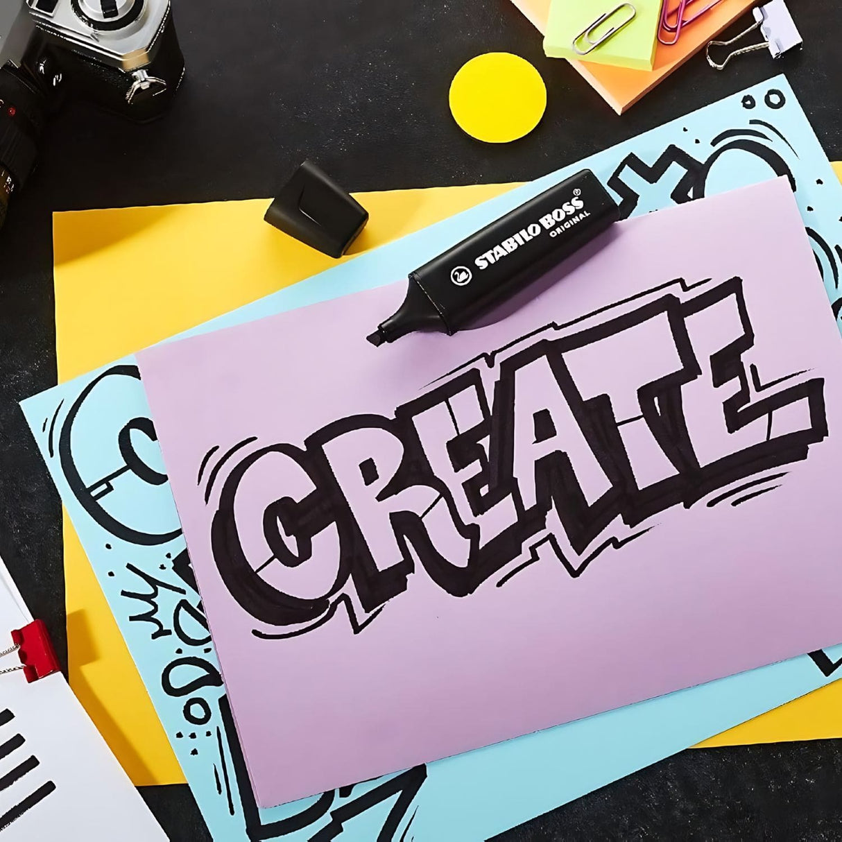 Stabilo Boss - Destacador Negro