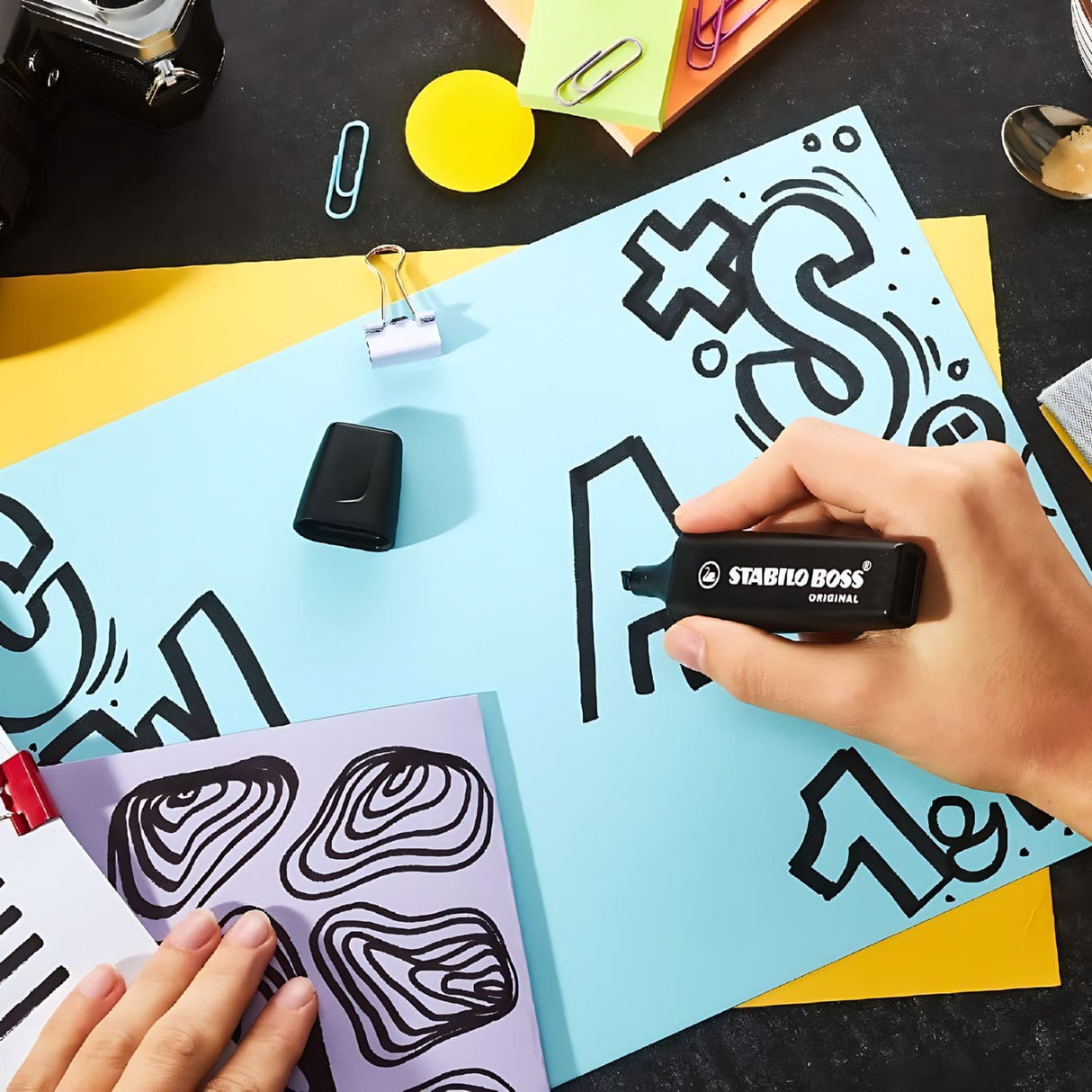 Stabilo Boss - Destacador Negro