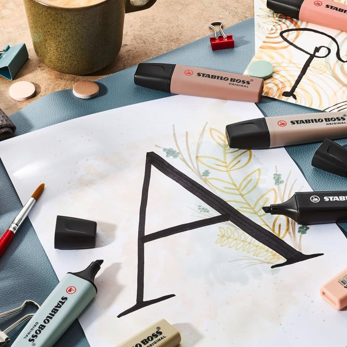 Stabilo Boss - Set 4 Destacadores Nature A