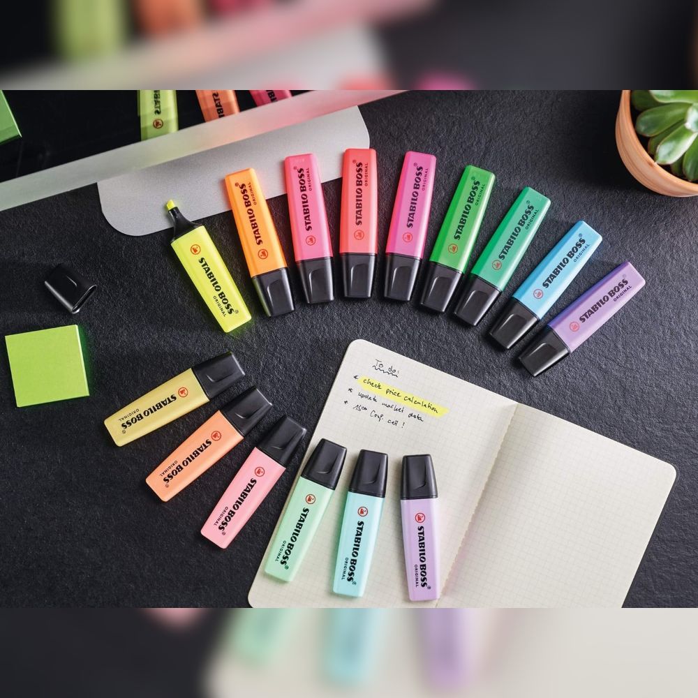 Stabilo Boss - Set 8 Destacadores Neon