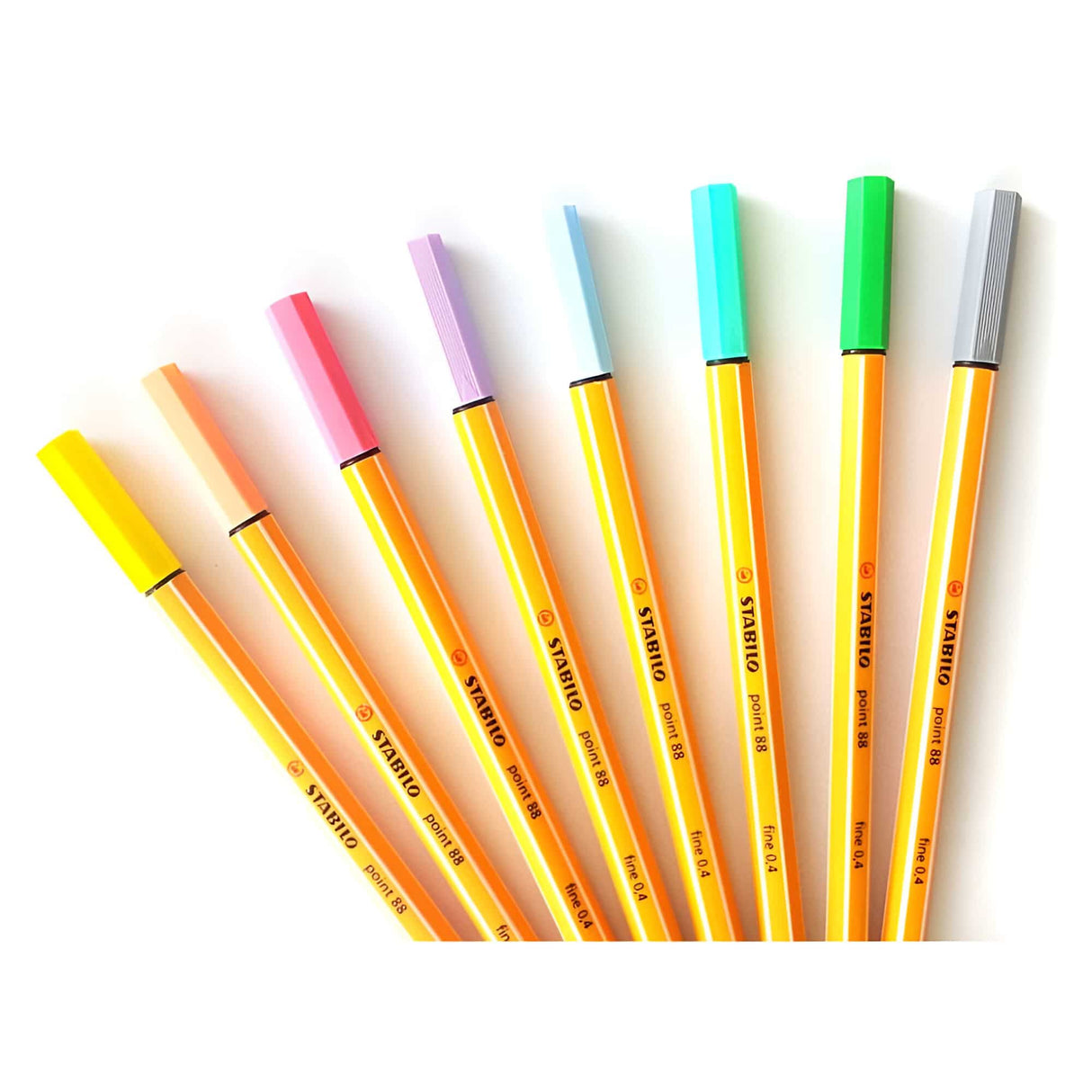 Stabilo - Set 8 Tiralíneas Point 88 Pastel