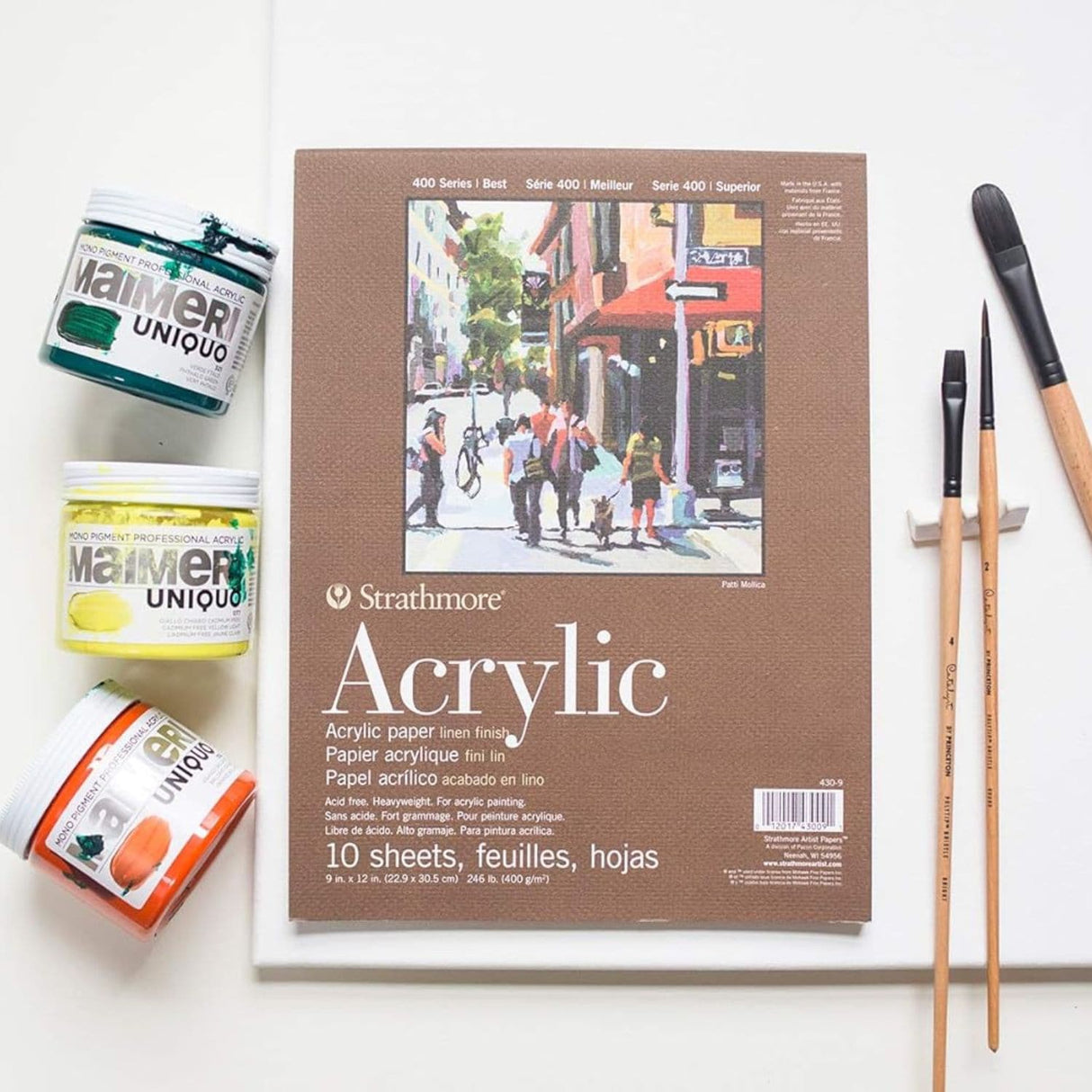 Strathmore 400 Series - Block para Acrílico Acrylic 400 g/m2