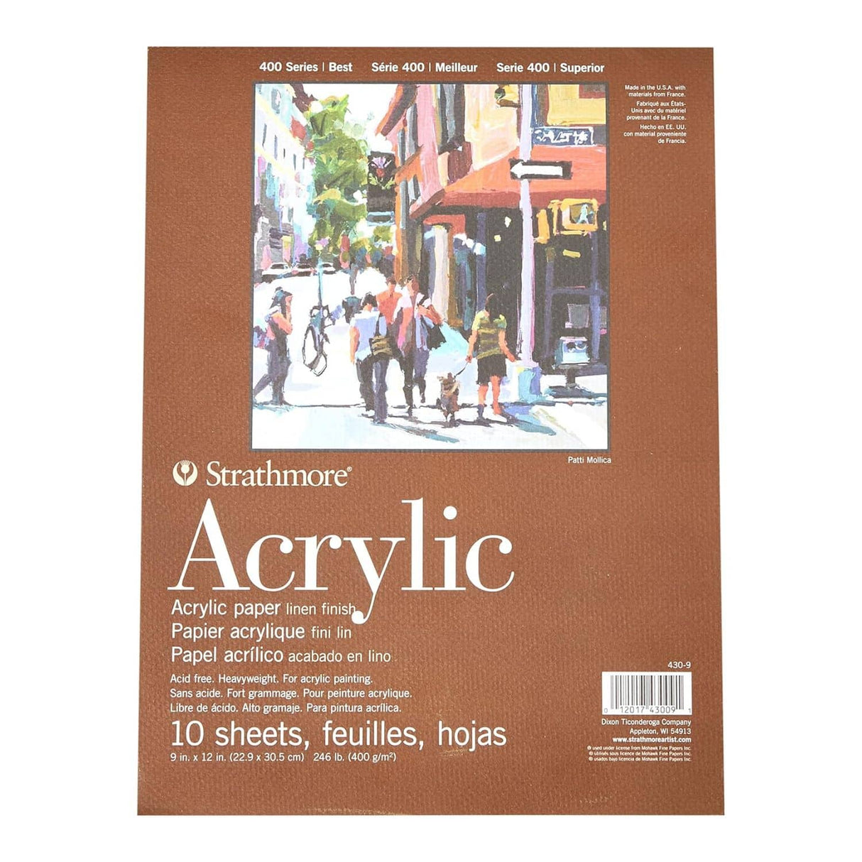 Strathmore 400 Series - Block para Acrílico Acrylic 400 g/m2