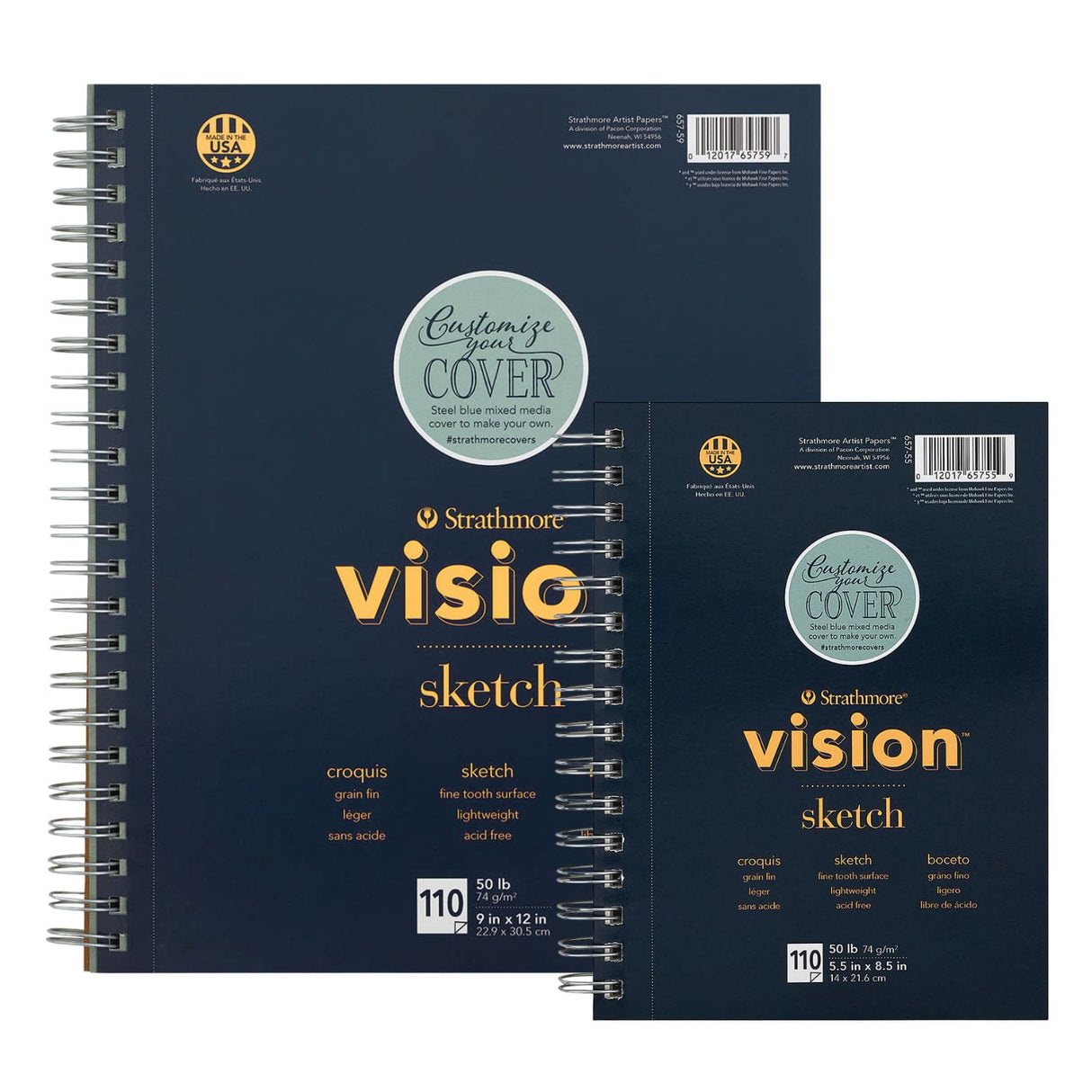 Strathmore Vision Sketch - Croquera 74 g/m2 110 hojas