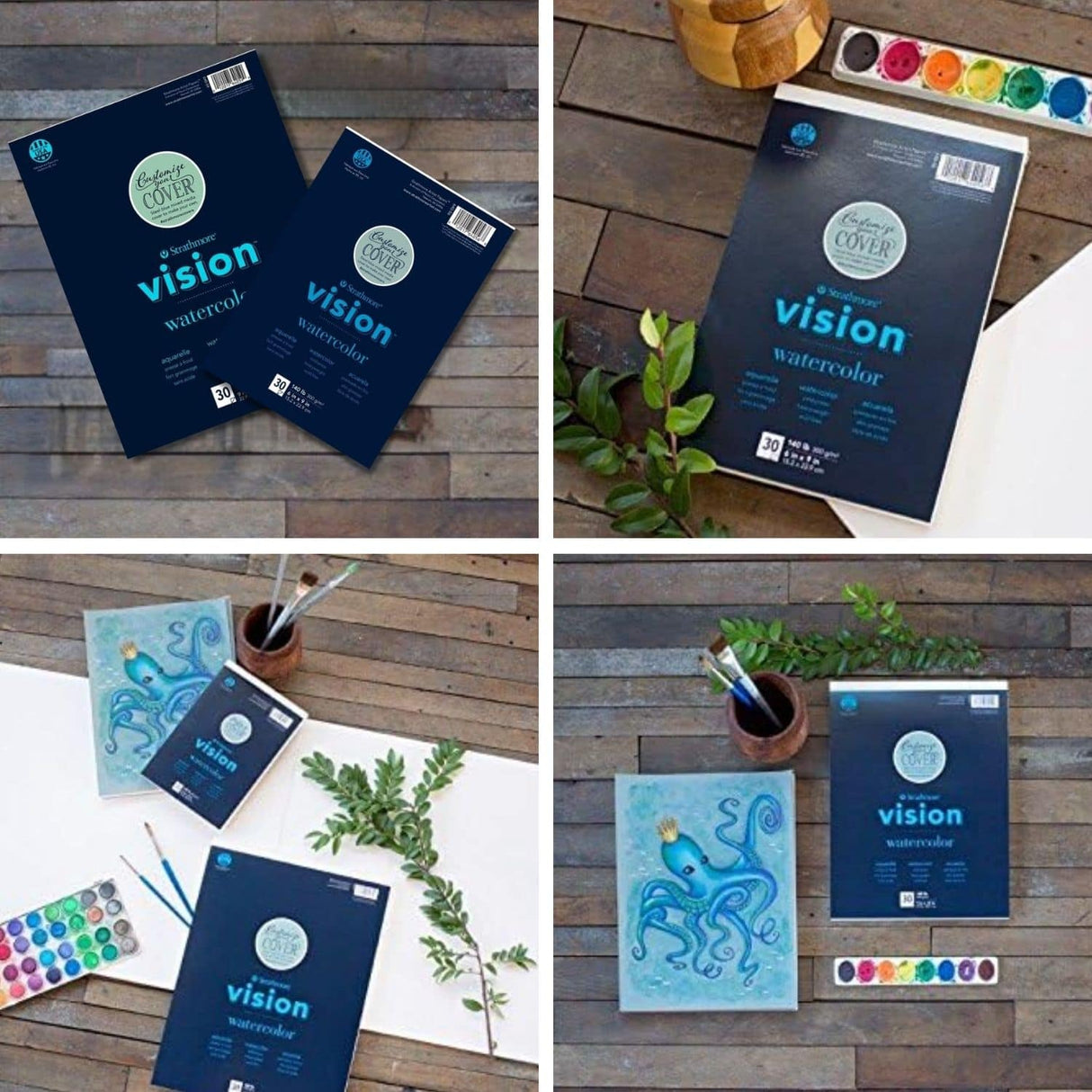 Strathmore Vision Watercolor - Block 300 g/m2 30 hojas