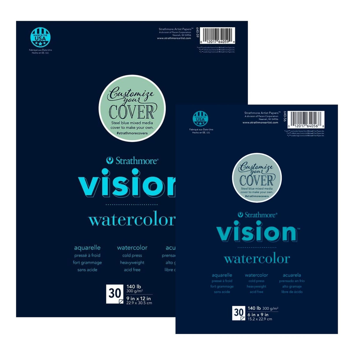 Strathmore Vision Watercolor - Block 300 g/m2 30 hojas