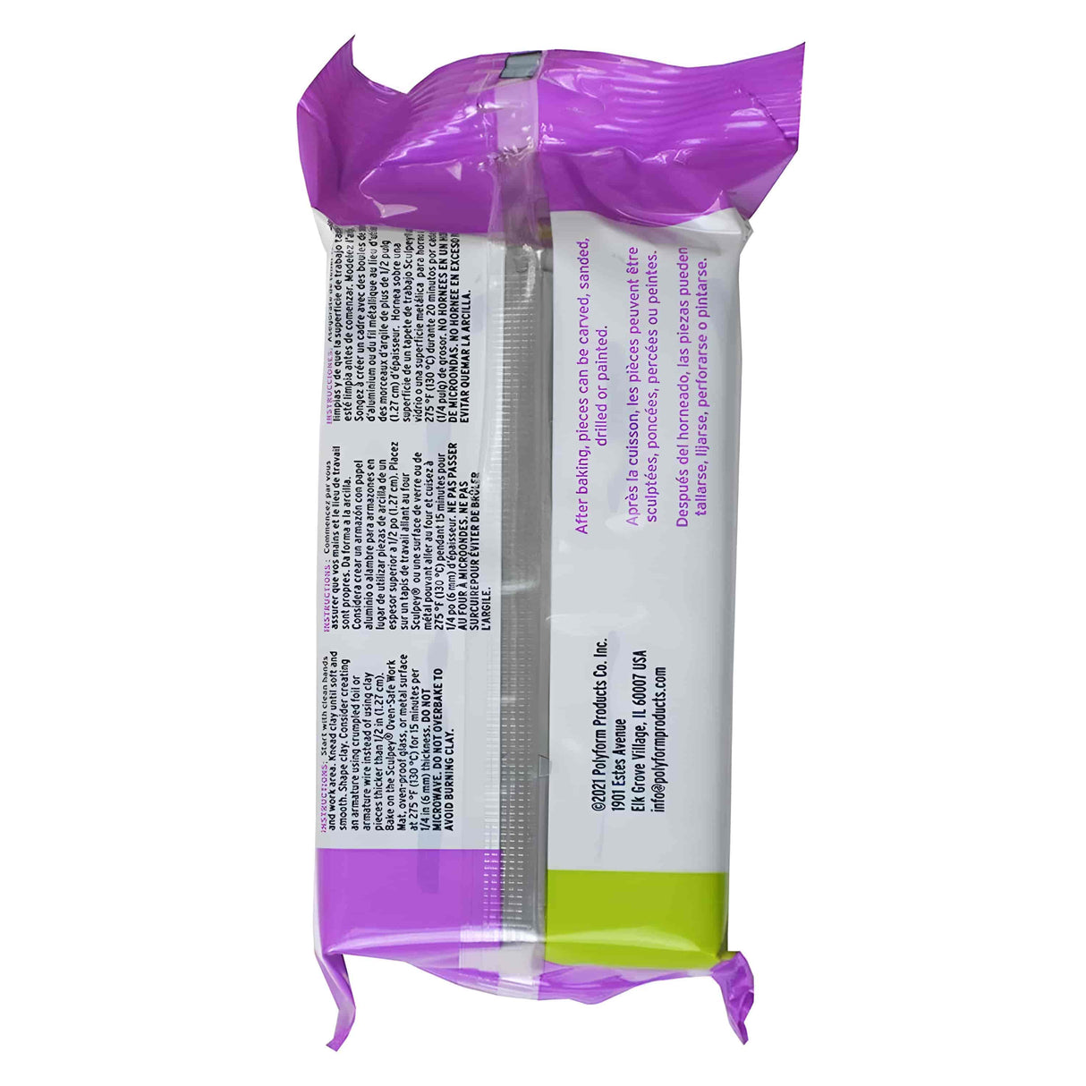 Super Sculpey - Arcilla Polimérica Firme Gris 1 lb (454 g)