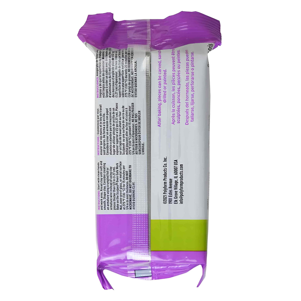 Super Sculpey - Arcilla Polimérica Medium Gris 1 lb (454 g)