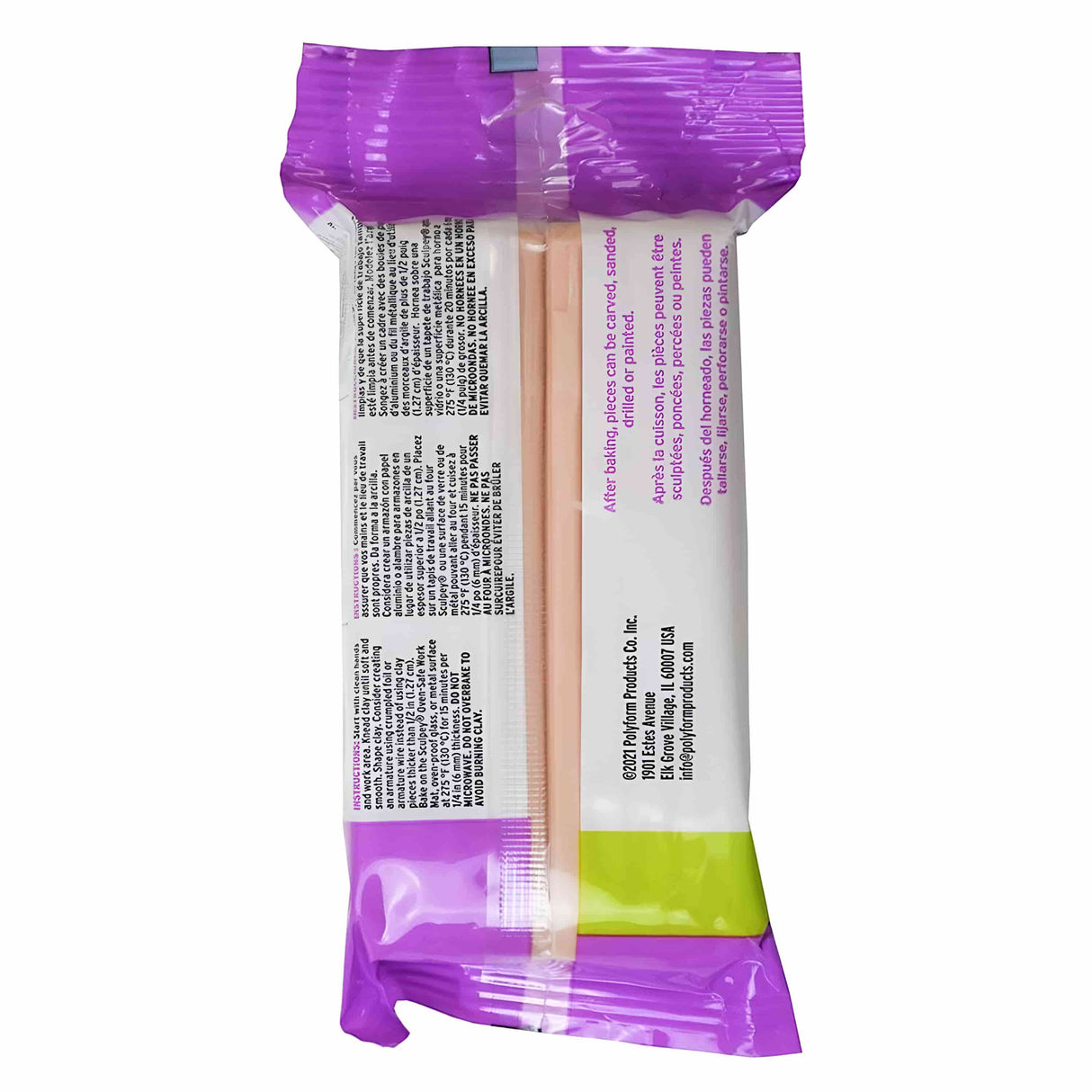 Super Sculpey - Arcilla Polimérica Beige 1 lb (454 g)