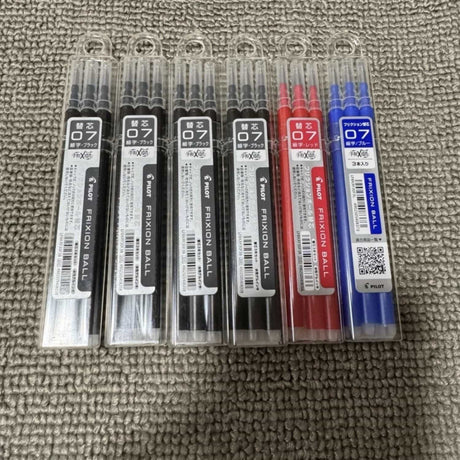 Pilot - Pack 3 Repuestos Lápiz Gel Frixion Ball LFBKRF30F3 Punta 07