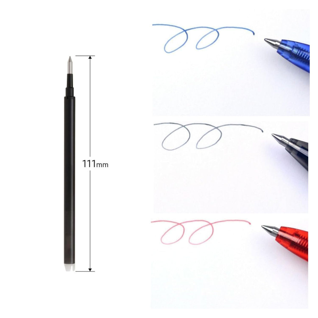 Pilot - Pack 3 Repuestos Lápiz Gel Frixion Ball LFBKRF30F3 Punta 07