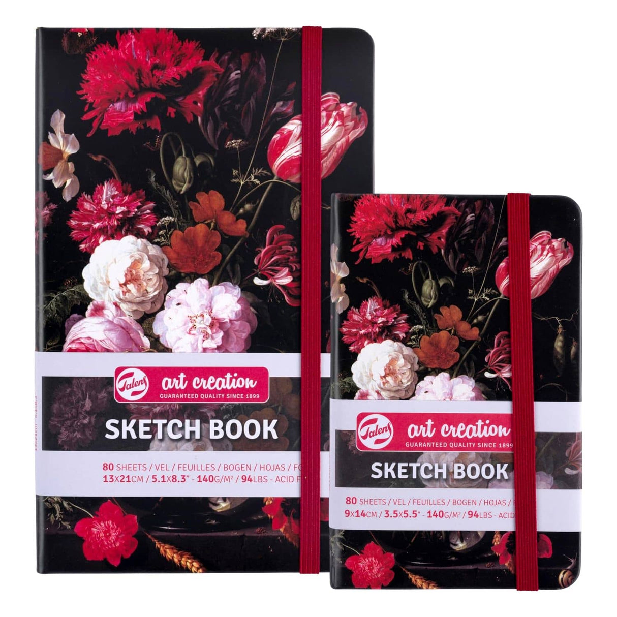 Talens Art Creation Sketch Book - Libreta 80 Hojas 140 g/m2 Flores