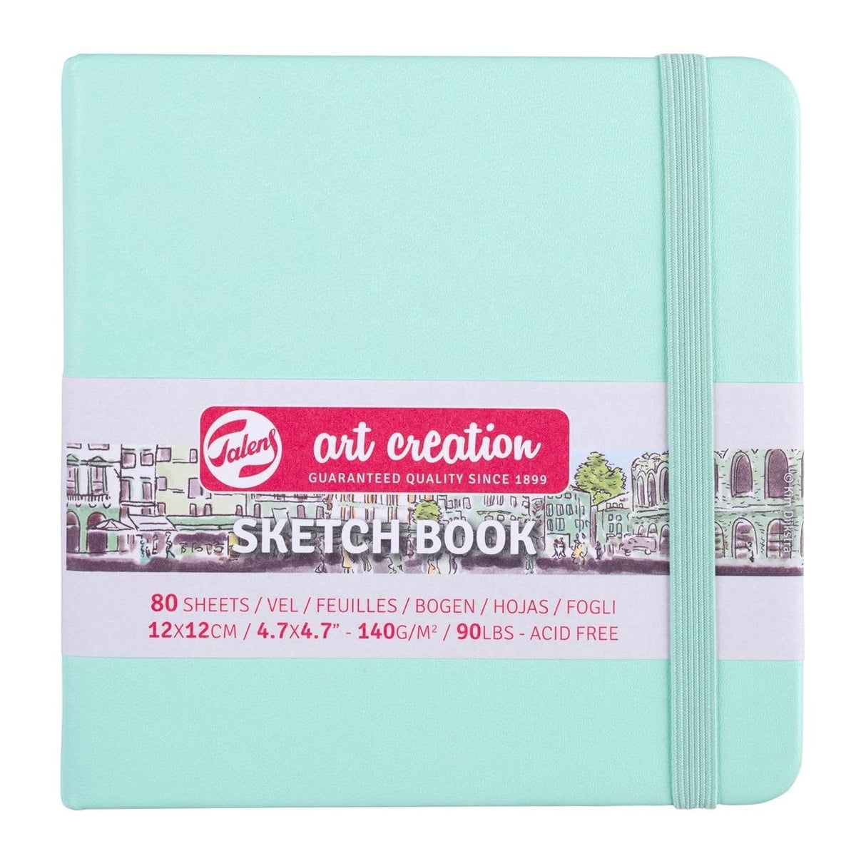 Talens Art Creation Sketch Book - Libreta 80 Hojas 140 g/m2 Fresh Mint